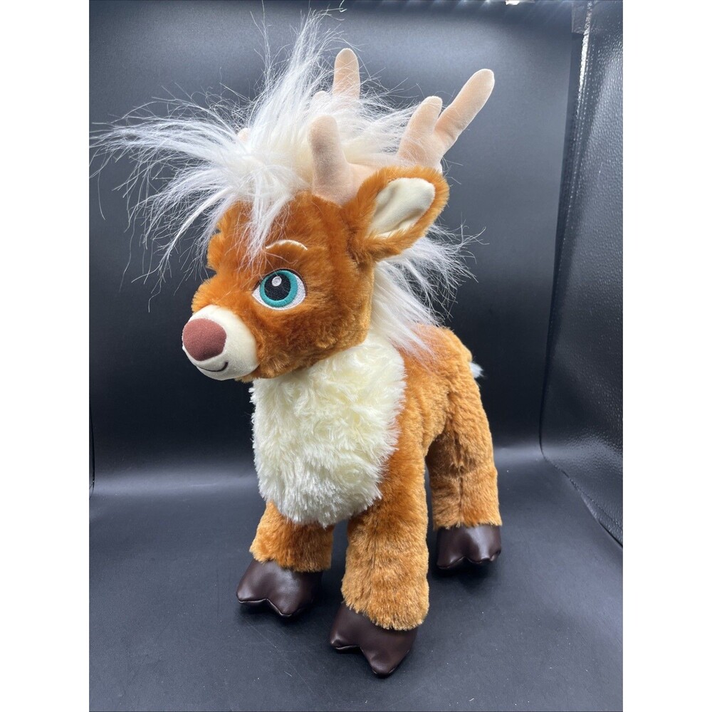 Build-A-Bear Workshop Reindeer Plush Stuffed Animal Toy 2023 Brown White Deer